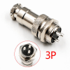 GX12-3 Aviation Connector (3-Pin) – Male and Female Pair - Image 3