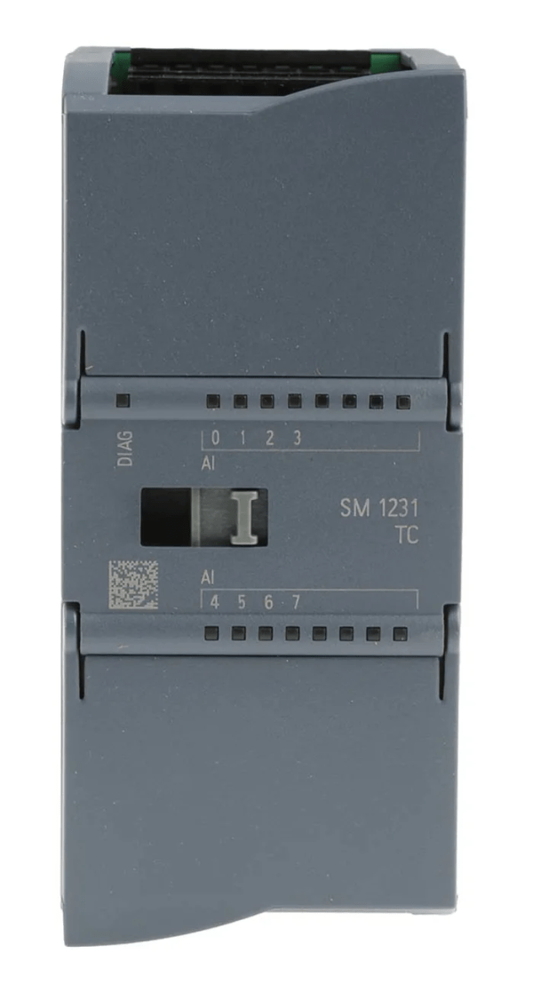 SIEMENS SIMATIC S7-1200, SM 1231 TC, 8 AI thermocouples, 6ES7231-5QF32-0XB0, Analog Input Module