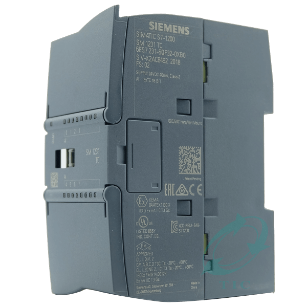 SIEMENS SIMATIC S7-1200, SM 1231 TC, 8 AI thermocouples, 6ES7231-5QF32-0XB0, Analog Input Module - Image 4